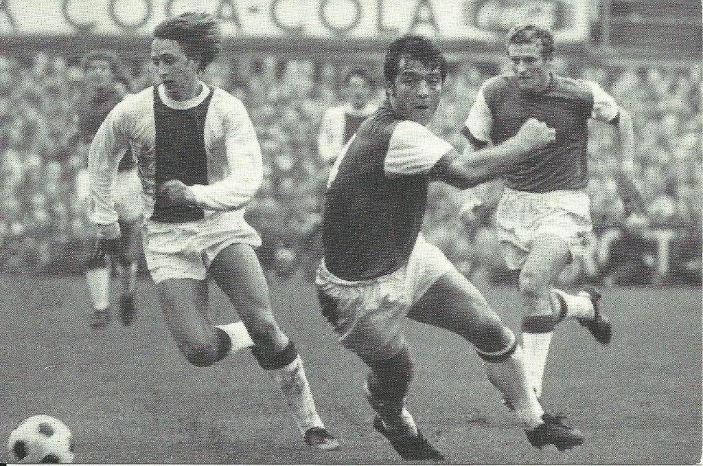 1988 fotokaart KNVB - Theo Laseroms Feyenoord, Verzenden, Zo goed als nieuw, Feyenoord, Poster, Plaatje of Sticker