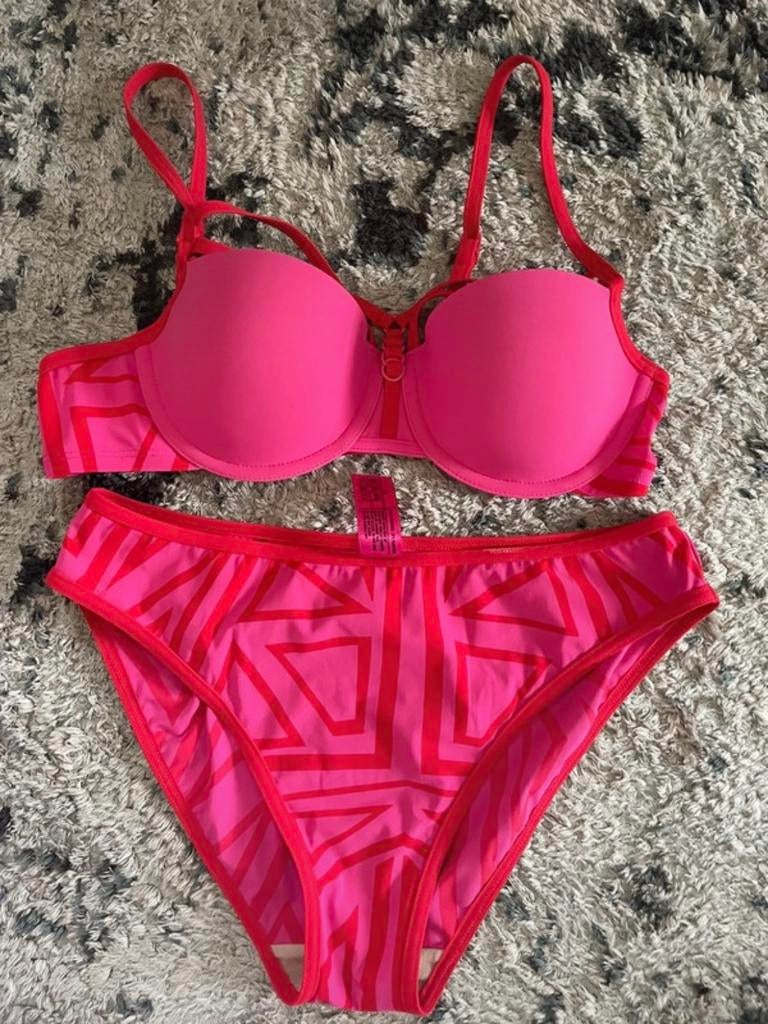 Marlies Dekkers bikini roze/rood, Verzenden, Roze, BH