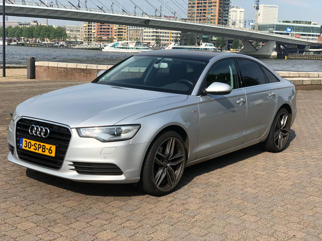 Audi A6 2.0 TFSI PRO LINE 180PK Automaat Navigatie 20'' RS6, Auto's, Audi, 4 cilinders, 1984 cc, 179 pk, Alcantara