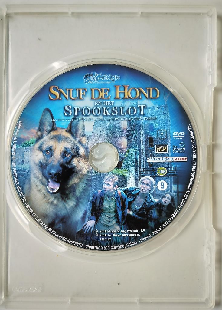 Snuf de Hond en het Spookslot (2010) *Disc only, Avontuur, Vanaf 9 jaar, Ophalen of Verzenden, Zo goed als nieuw