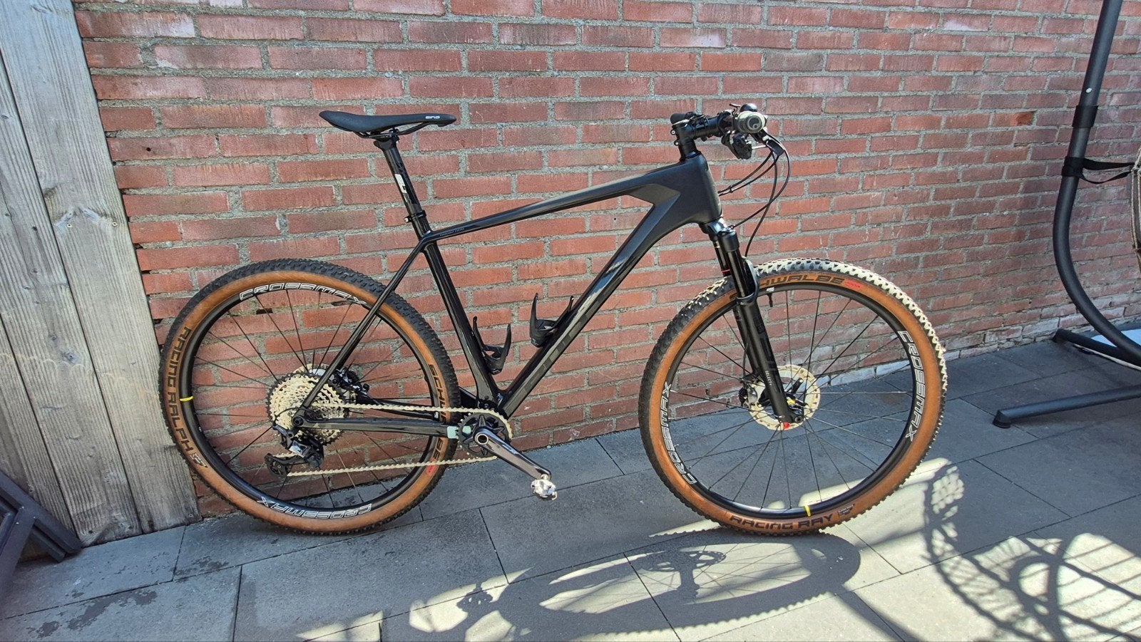 Bulls Black Adder RS Carbon Mountainbike, Fietsen en Brommers, Fietsen | Mountainbikes en ATB, Hardtail, Zo goed als nieuw, Schijfrem