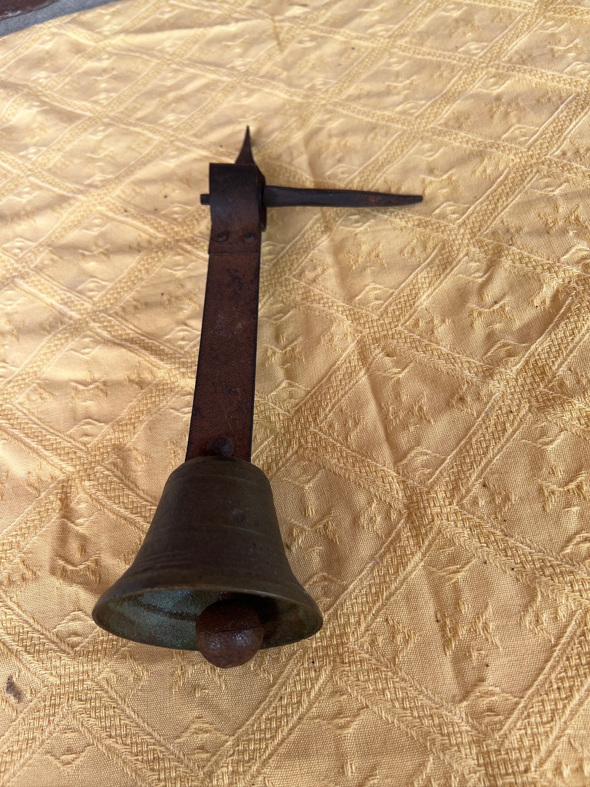 Antieke winkelbel., Antiek en Kunst, Antiek | Koper en Brons, Ophalen of Verzenden, Koper