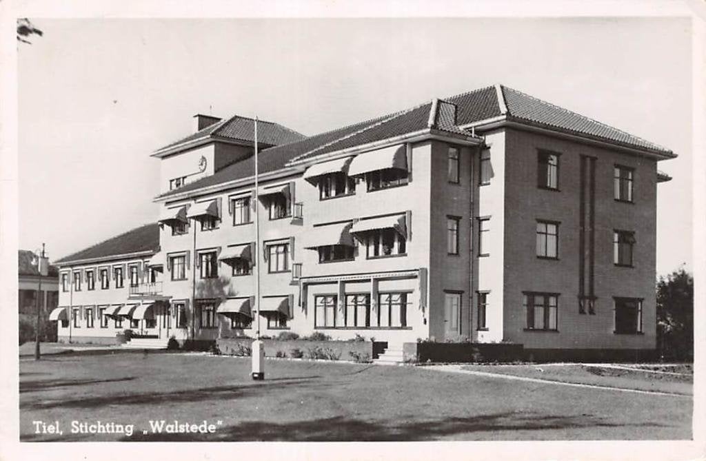 Tiel Stichting Walstede Konijnenwal Betuwe, Ophalen of Verzenden, 1940 tot 1960, Gelopen, Gelderland