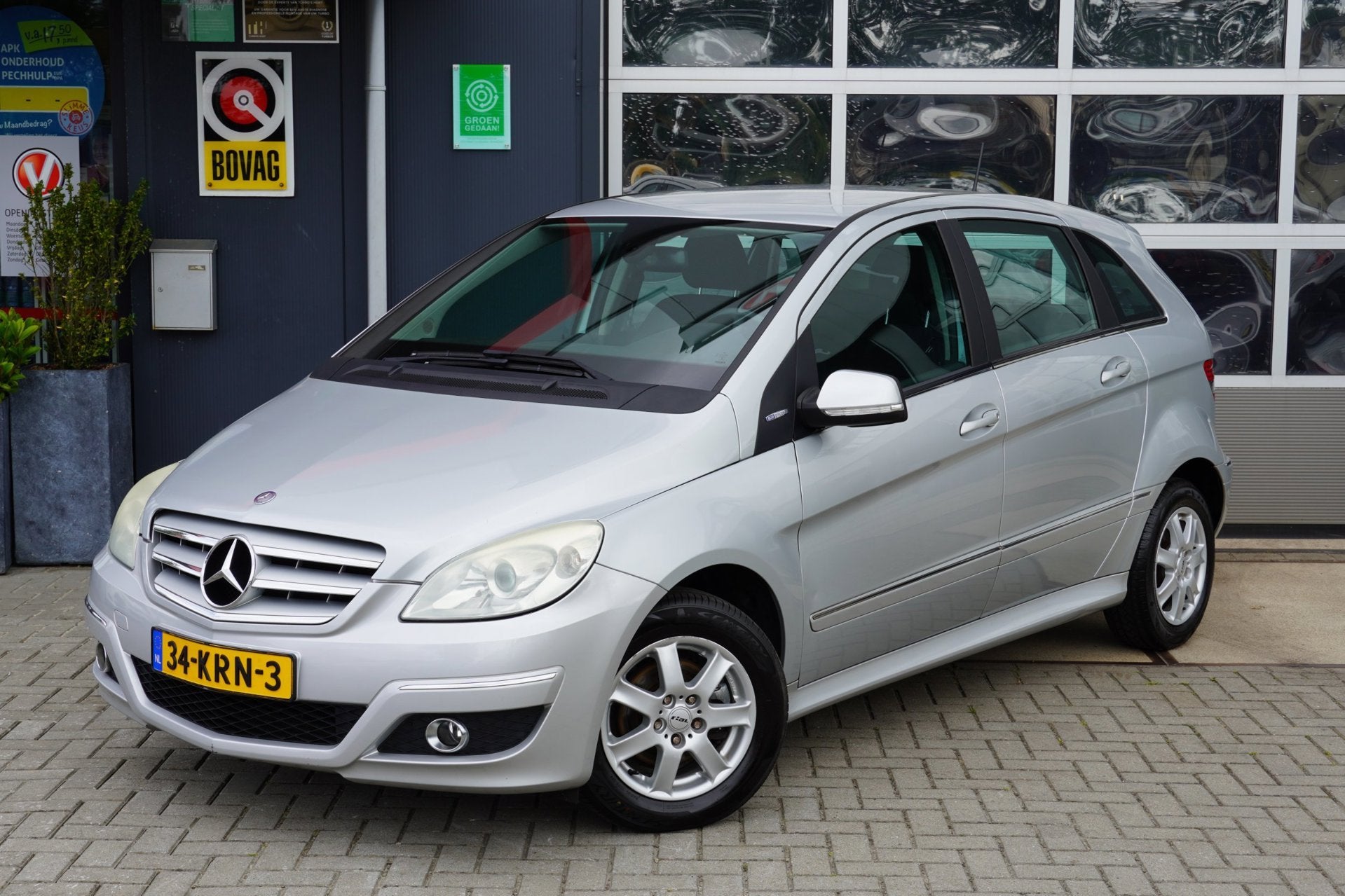 Mercedes-Benz B-klasse 160 BlueEFFICIENCY NAP Airco/Cruise, Auto's, Voorwielaandrijving, Euro 5, Stof, Origineel Nederlands
