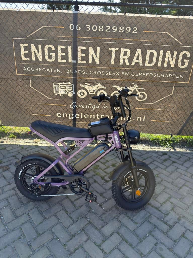 Fatbike V20 pro mini gashandel hydraulische remmen rijklaar, Ophalen, Nieuw, Aluminium, 16 tot 20 inch