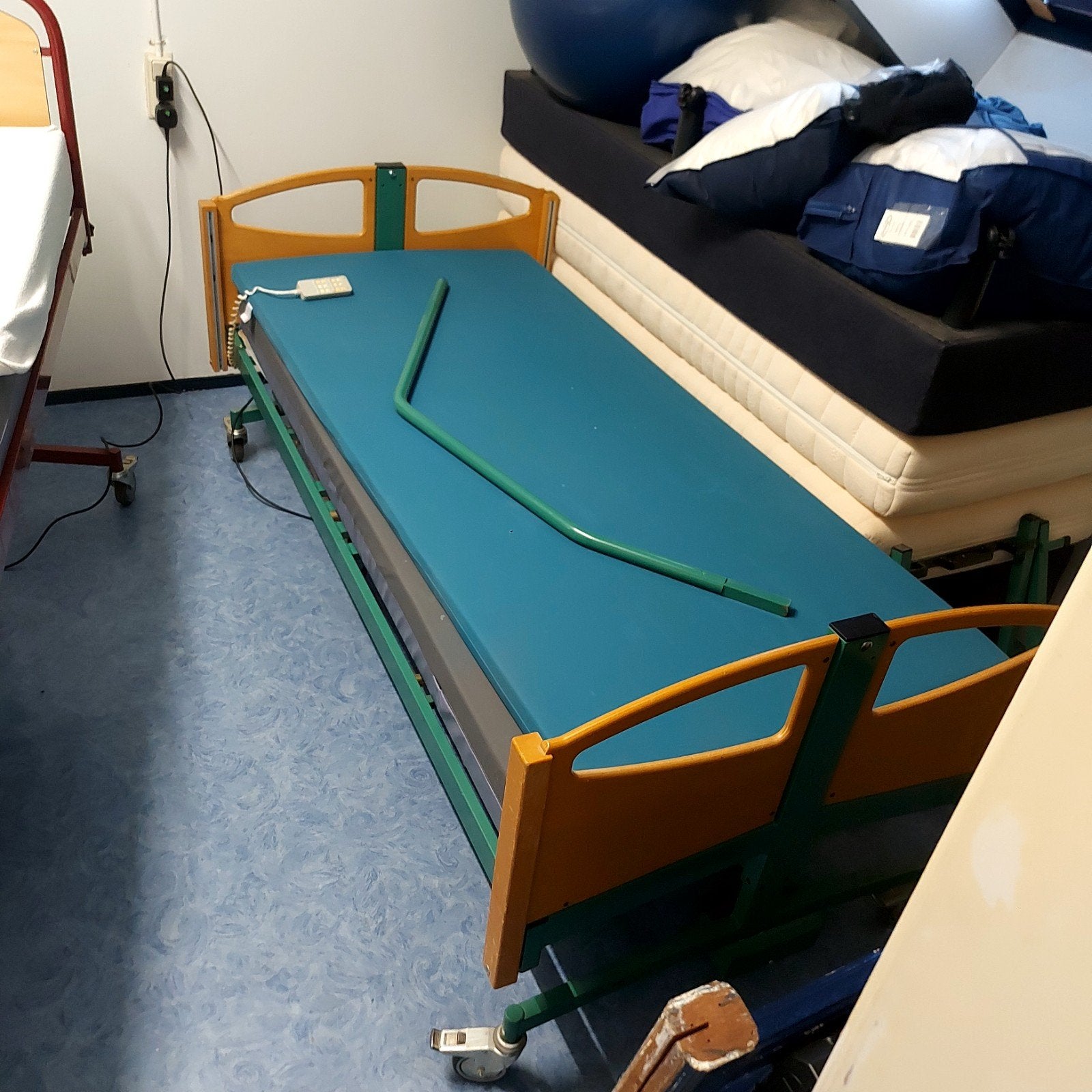 hoog/laag bedden demontabel met matras, Ophalen, Verstelbaar, 90 cm, Eenpersoons