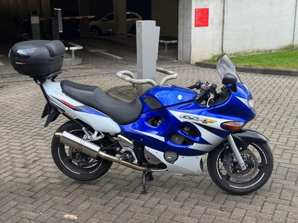GSX 600 750 F topkofferrek SHAD S0G78T, Motoren, Ophalen of Verzenden, Gebruikt