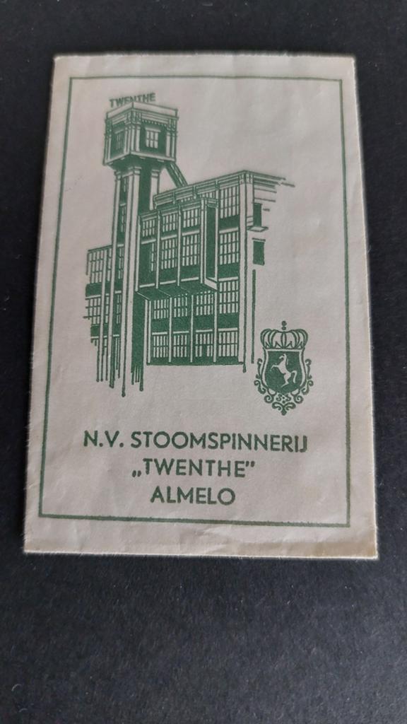 Almelo, N.V. Stoomspinnerij "Twenthe", Verzenden, Nederland