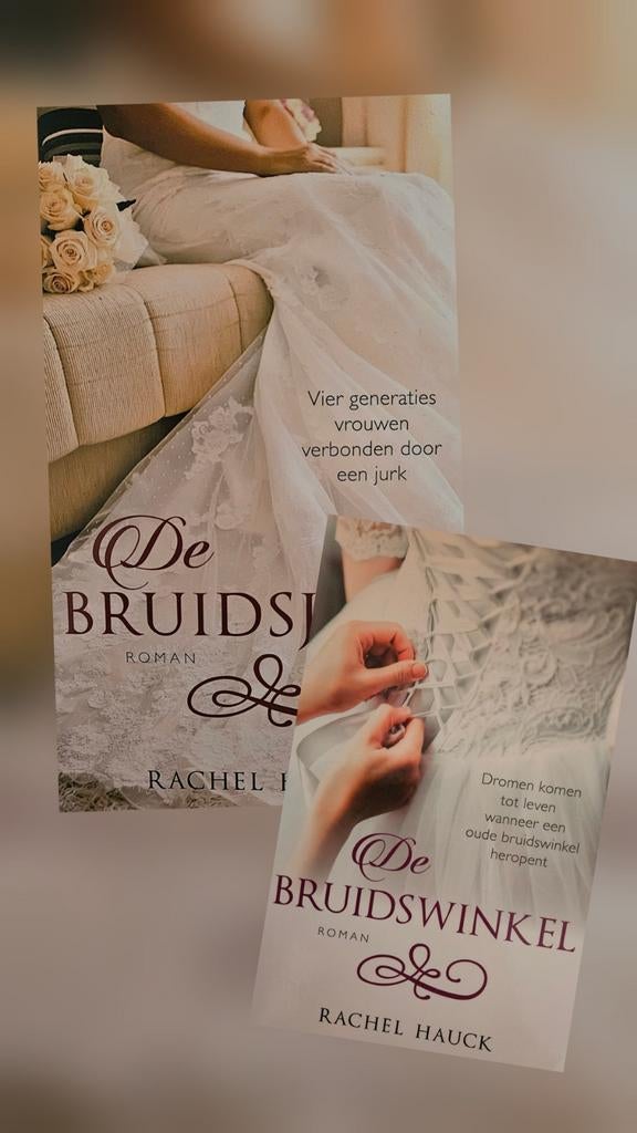 Rachel Hauck De bruidsjurk & De bruidswinkel, Boeken, Ophalen of Verzenden, Zo goed als nieuw