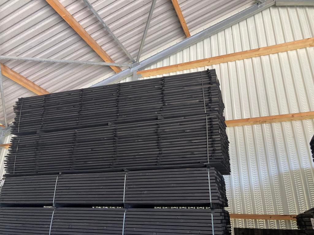 Zwart zweeds rabat aanbieding 120 stuks 3 meter 1080€ incl, Ophalen of Verzenden, Nieuw, 250 cm of meer, Planken