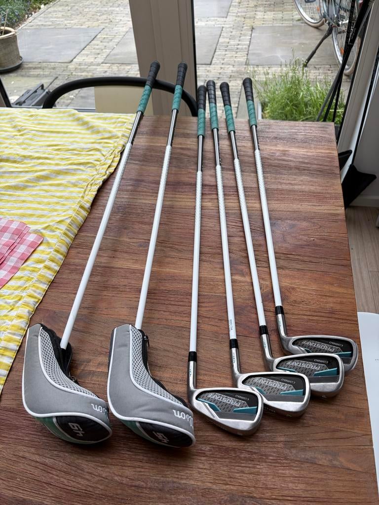 Wilson ProStaff Combo Golf Iron Set + Utilities, Sport en Fitness, Golf, Ophalen, Set