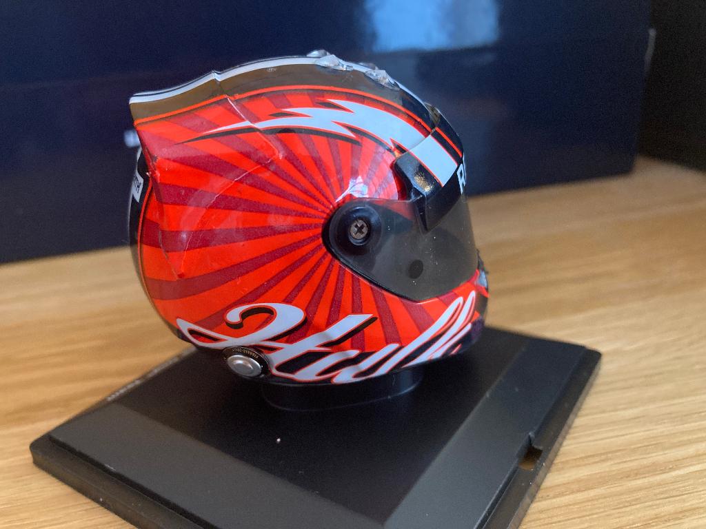 ✅ Nico Hülkenberg 1:5 helm 2017 Renault Formule 1 Spark, Verzamelen, Automerken, Motoren en Formule 1, Ophalen of Verzenden, Nieuw