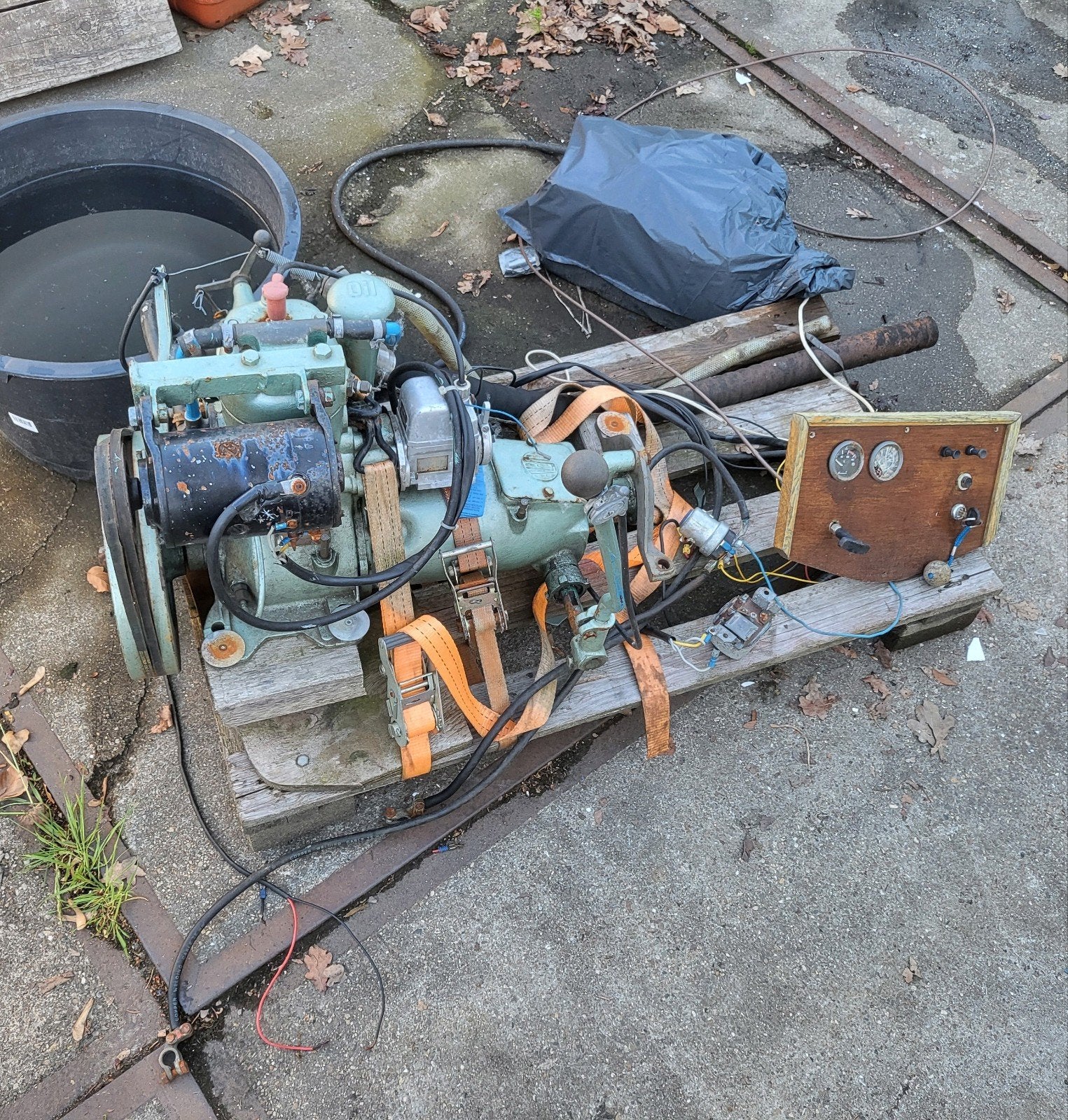 Inboordmotor albin 011 met keerkoppeling, Ophalen, Gebruikt
