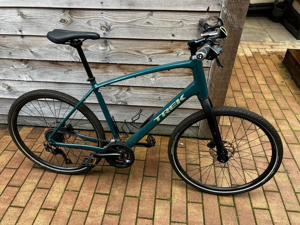 Trek Dual Sport 2 XL - Hybride Fiets, Versnellingen, Zo goed als nieuw, Schijfrem, 65 cm of meer