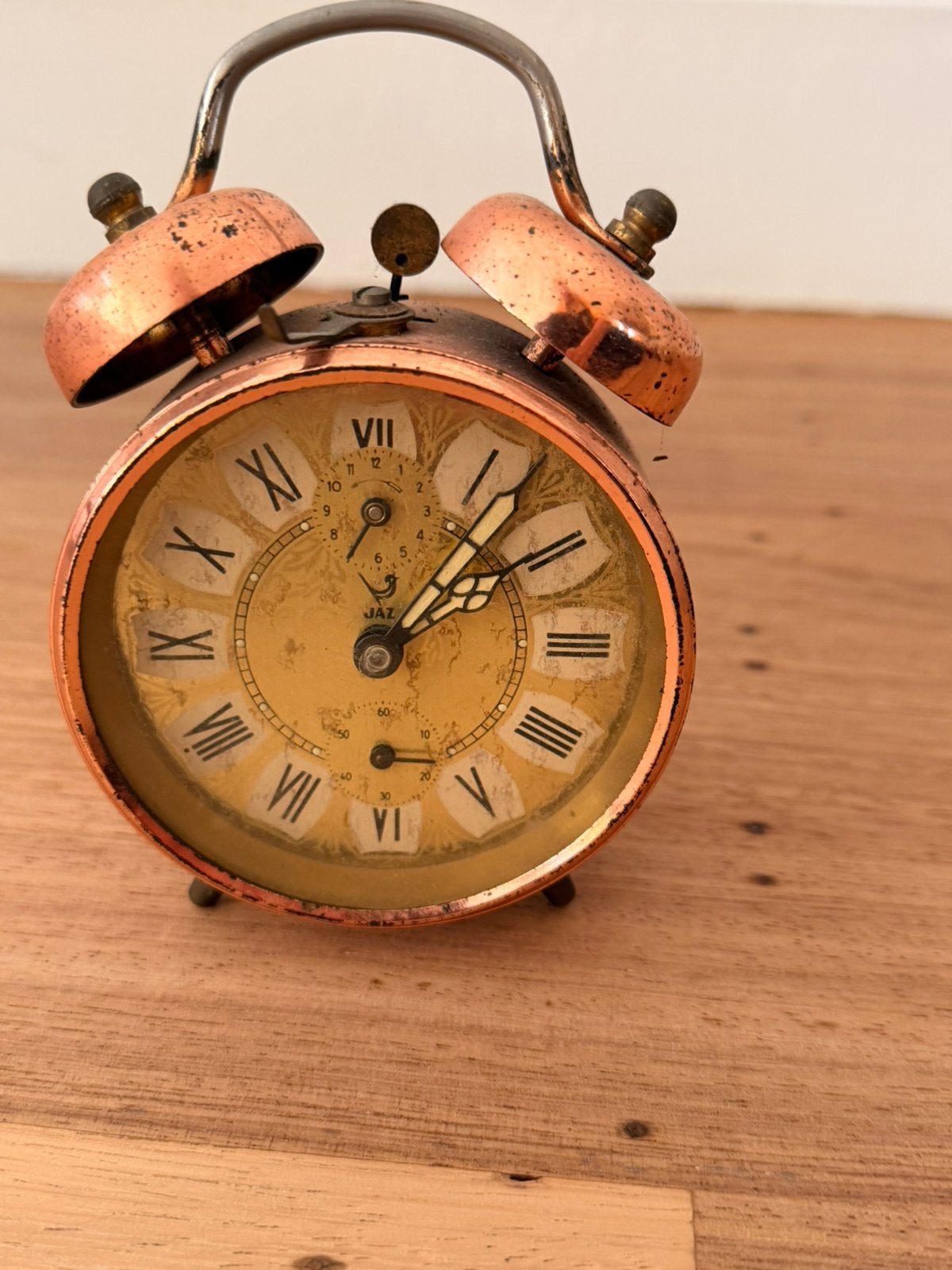 Vintage wekker Jaz, Ophalen of Verzenden