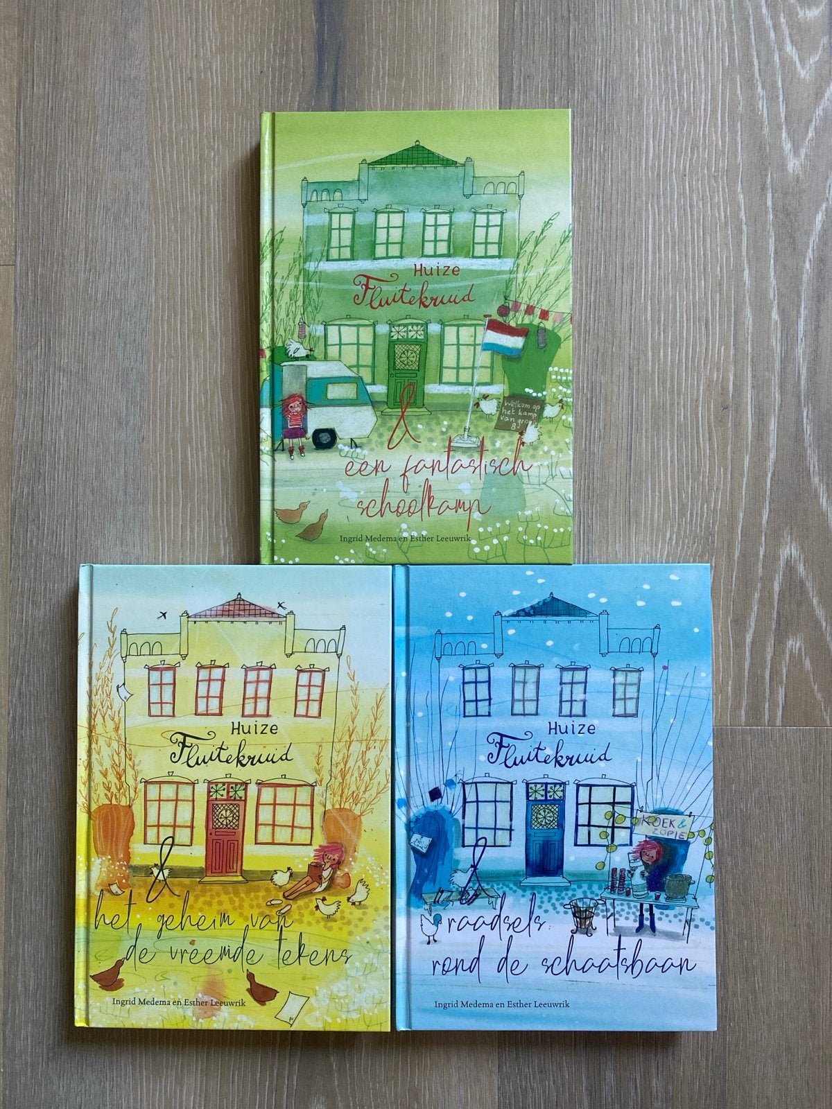 Huize Fluitekruid - 3-delige set kinderboeken, Ophalen of Verzenden, Zo goed als nieuw, Fictie