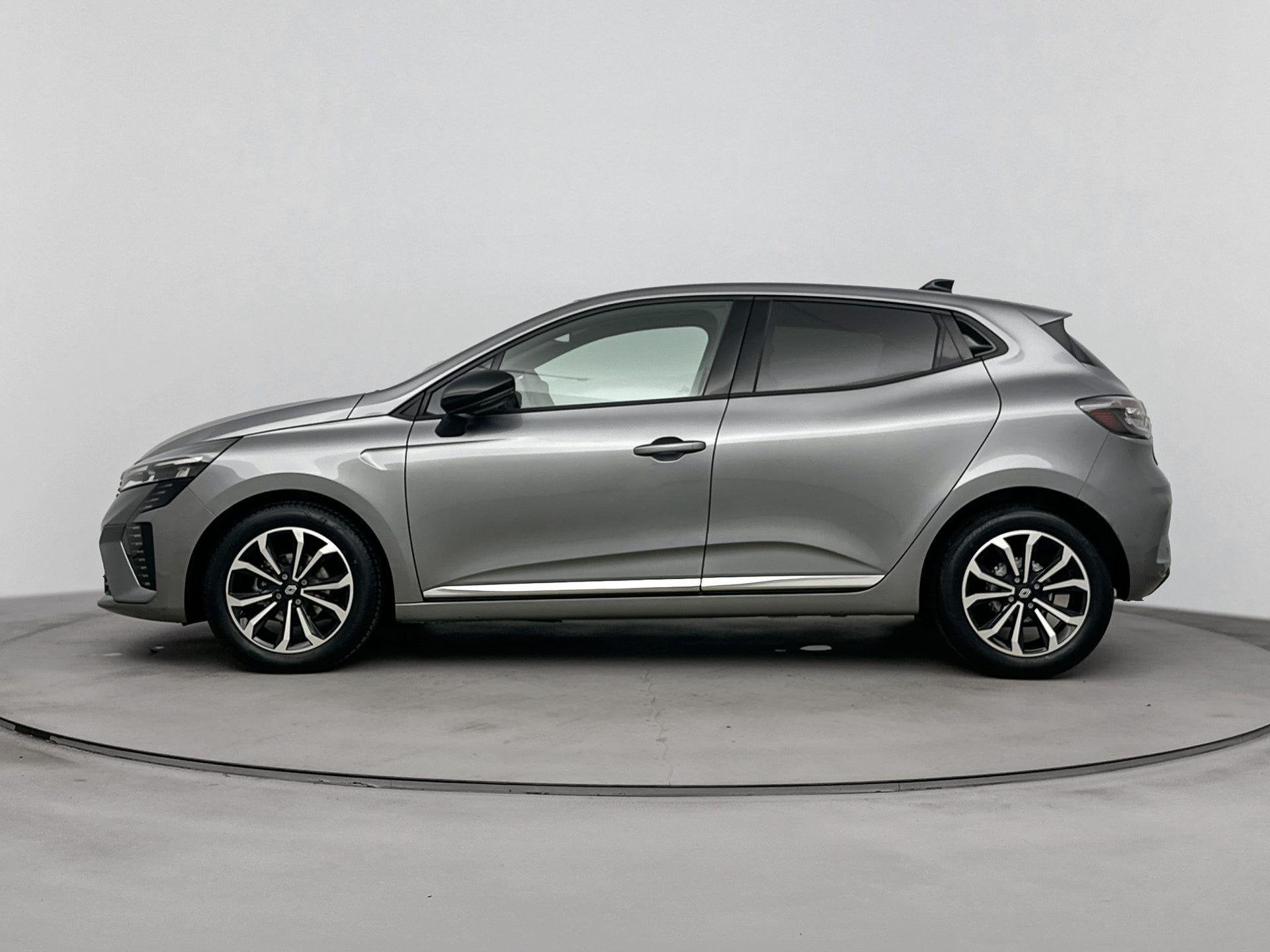 Renault Clio 1.0 TCe 90Pk Techno | Navigatie met 9.3 Inch Sc, Auto's, Renault, Leder en Stof, 19 km/l, 3 cilinders, Parkeersensor