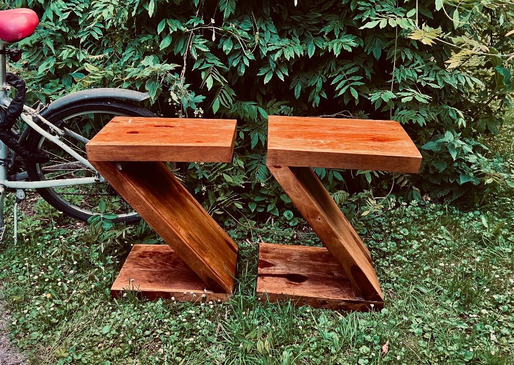 2X Leuke Plantentafel bijzettafel Z tafel - Mumbai Z - set-, 50 – 75, Minder dan 50 cm, Minder dan 50 cm, Ophalen of Verzenden