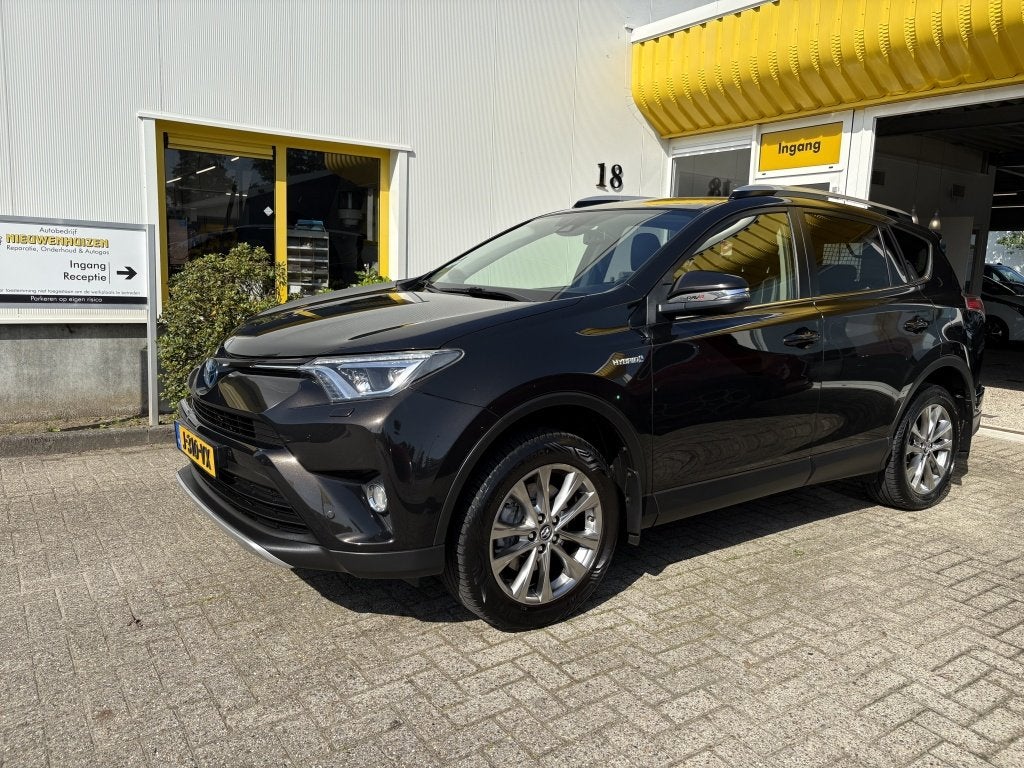 Toyota RAV4 2.5 Hybride AWD Executive Leer Trekhaak, Automaat, Gebruikt, Bruin, 1650 kg