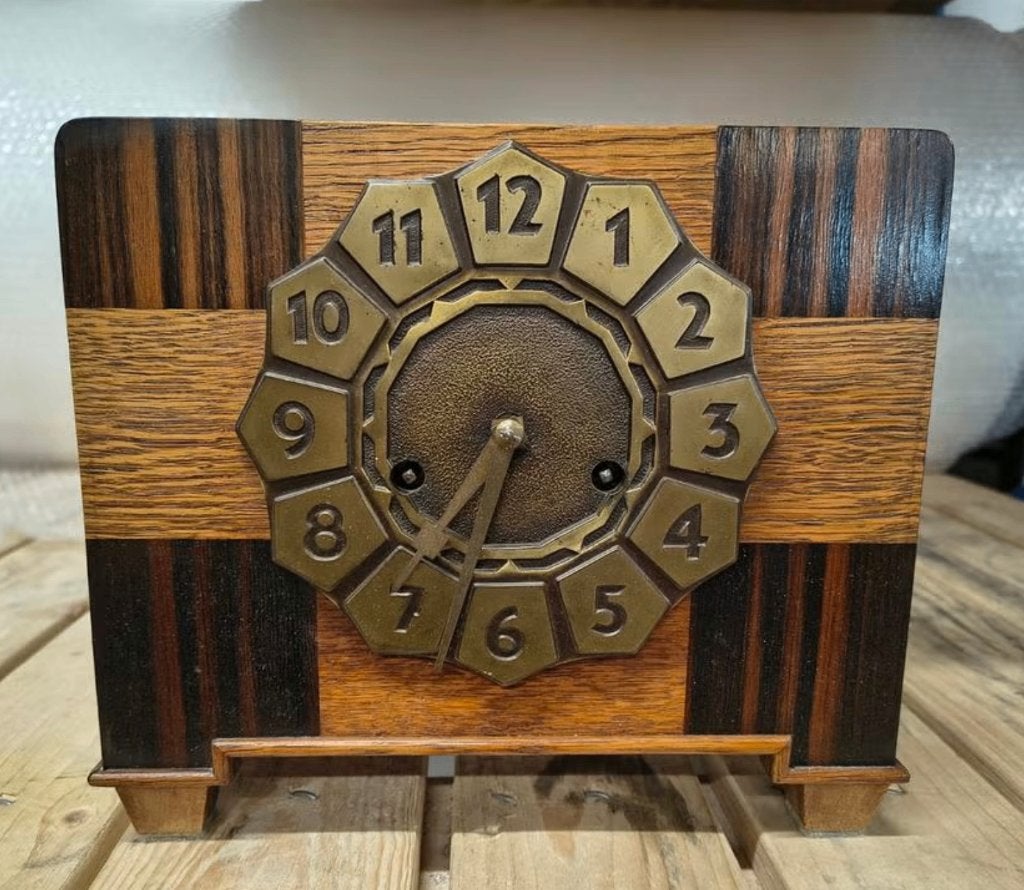 Vintage Art deco klok pendule, Ophalen