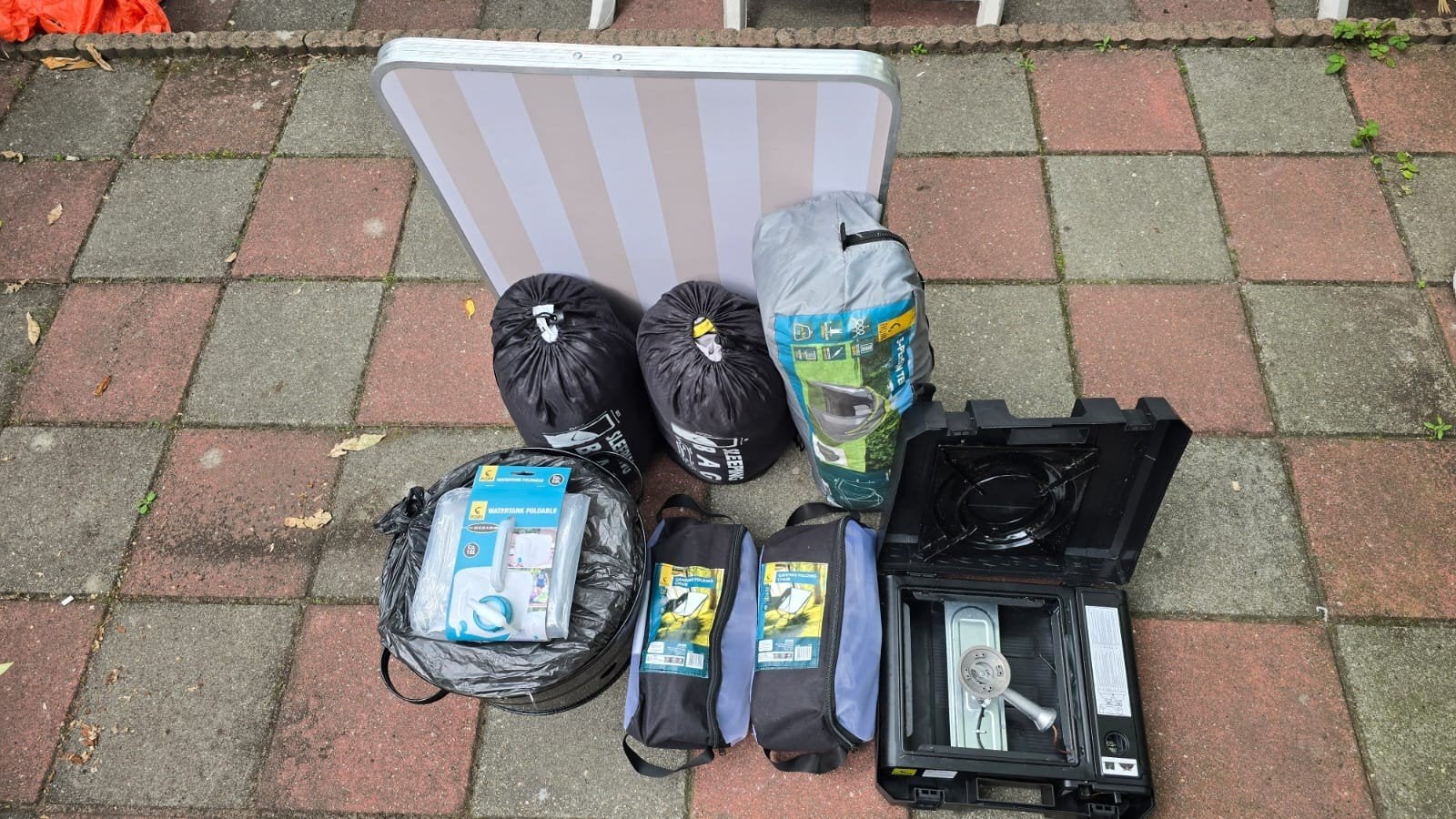 Complete Camping Set, like new!, Ophalen of Verzenden