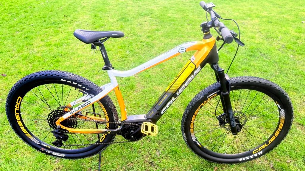 Nieuw DEMO MTB E-bike Crussis E-largo 8.7, 51cm 29” 12speed, Fully, 49 tot 53 cm, Zo goed als nieuw, Schijfrem
