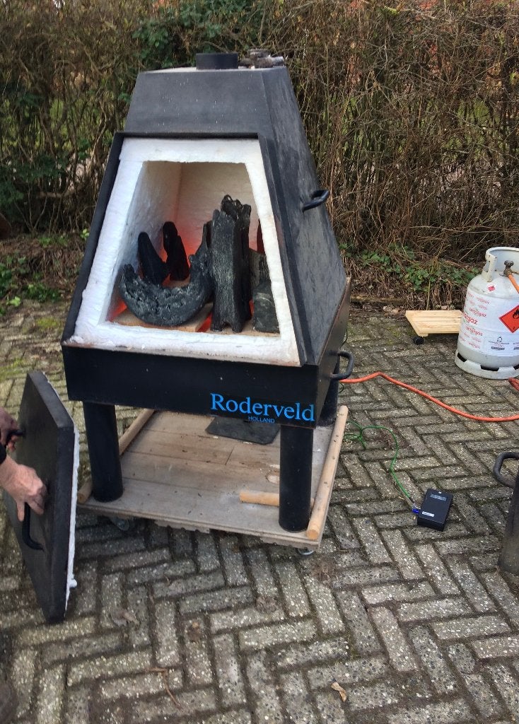 Roderfeld gasgestookte oven voor keramiek, Ophalen, Gebruikt