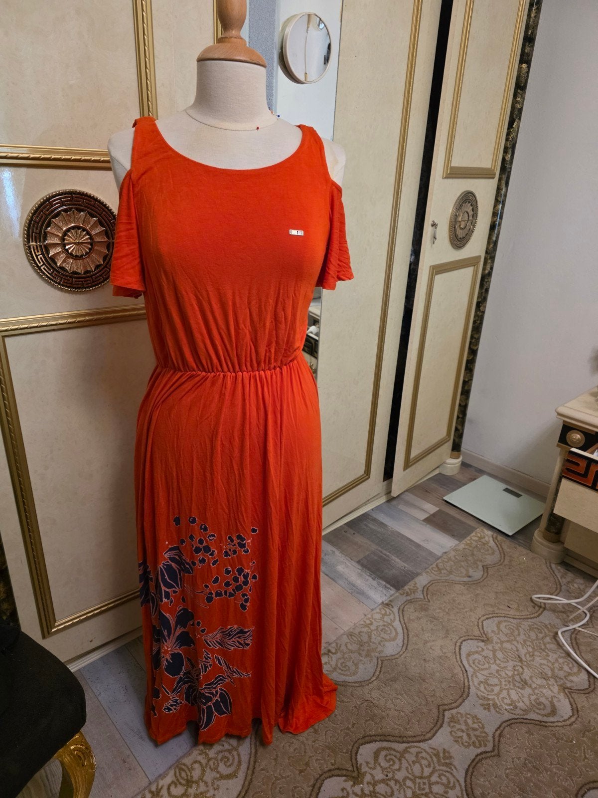 U.S.POLO  JURK, Maat 42/44 (L), Oranje, Ophalen of Verzenden, Zo goed als nieuw