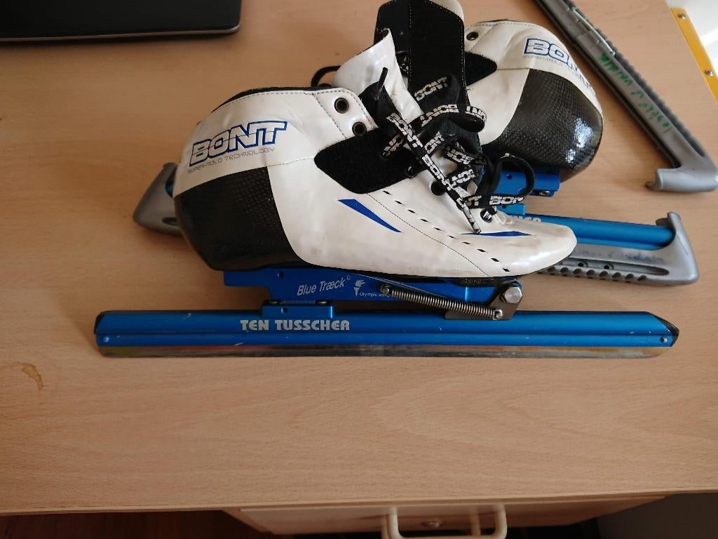 Klapschaatsen, Sport en Fitness, Schaatsen, Klapschaats, Gebruikt, Ophalen of Verzenden, Noren