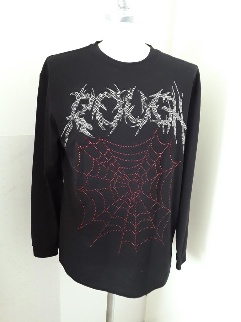 Nieuwe zwarte Black Squad longsleeve mt M, Black Squad, Maat 48/50 (M), Zwart, Nieuw