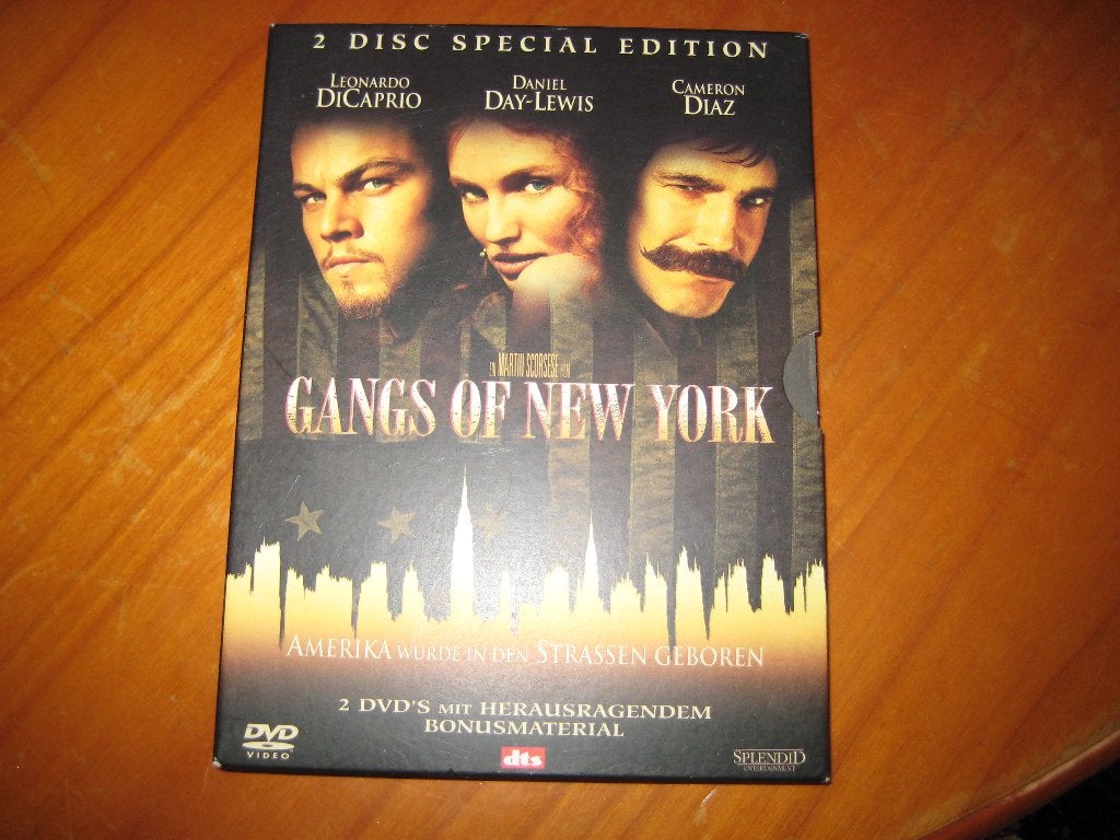 2 DVDs, Gangs of New York, Alle leeftijden, Ophalen of Verzenden, Zo goed als nieuw