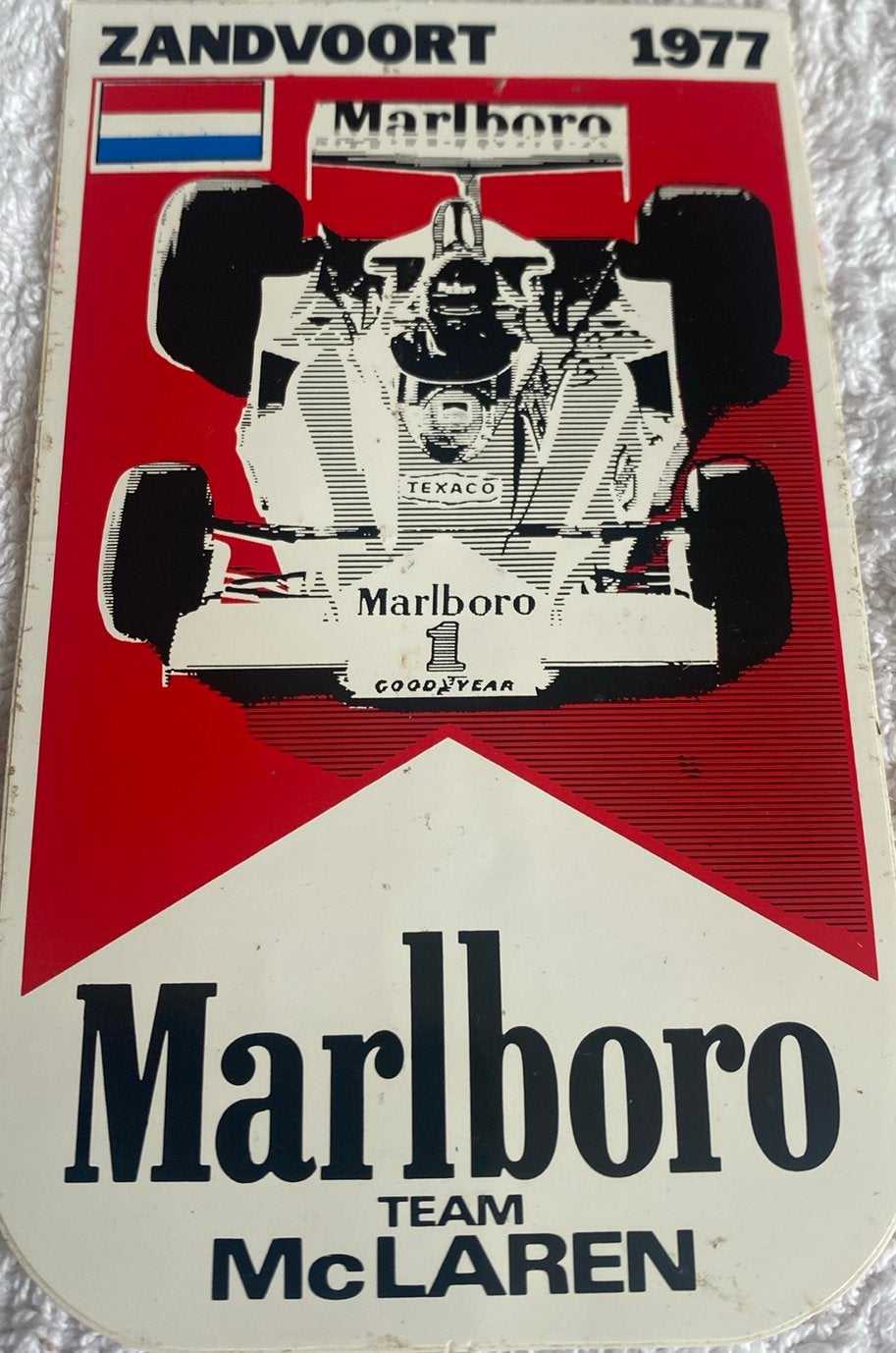 Zandvoort 1977, team Mc Laren, Ophalen, Zo goed als nieuw, Formule 1