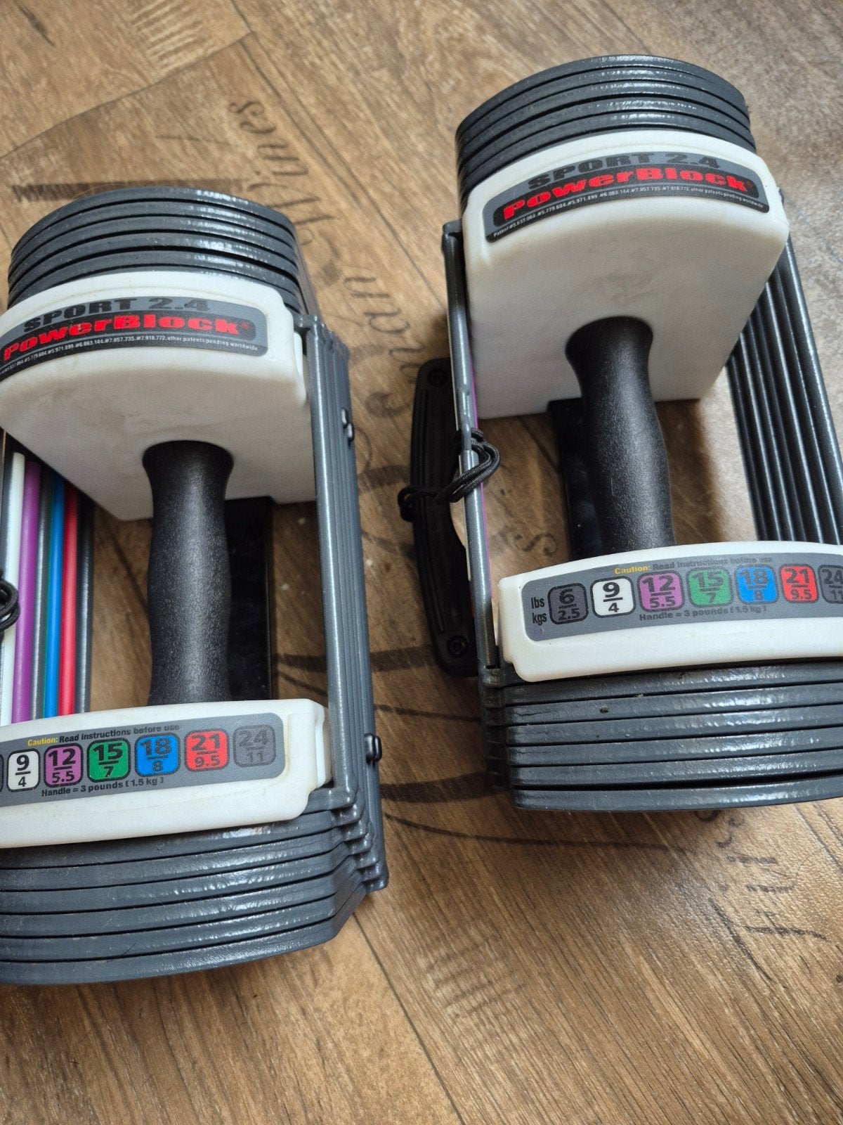 PowerBlock Sport 2.4   2.5-11 kg Verstelbare Dumbbell Set, Ophalen, Zo goed als nieuw, Dumbbell