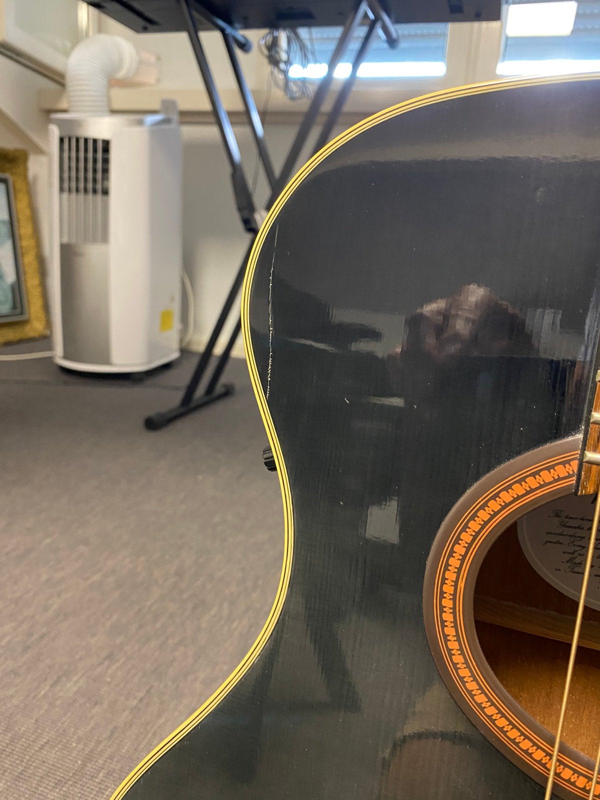 Yamaha APX-4A elektrisch-akoestische gitaar, Ophalen, Gebruikt, Western- of Steelstringgitaar, Met (piezo-)element