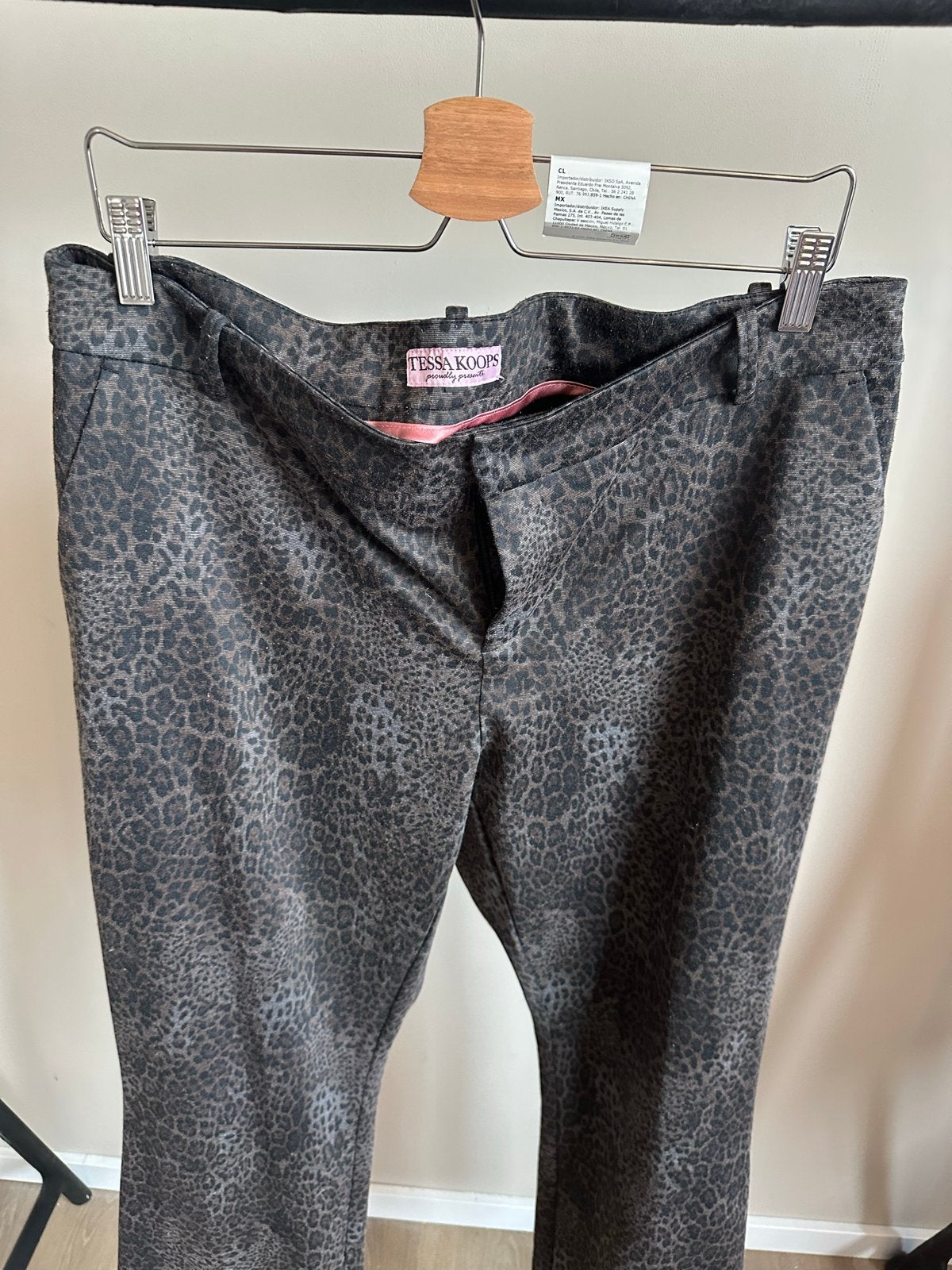 Tessa Koops Panterprint Broek Maat XL, Kleding | Dames, Ophalen of Verzenden, Zo goed als nieuw, Maat 46/48 (XL) of groter, Meerkleurig