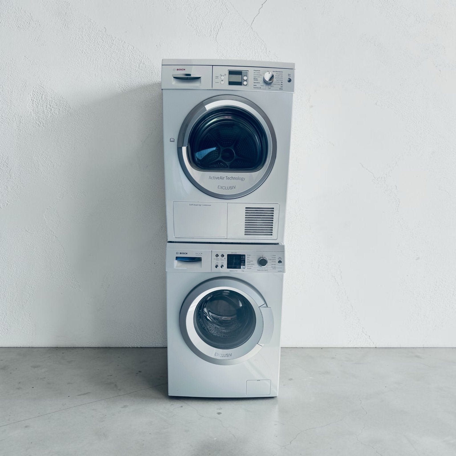 Bosch Serie 6 Wasmachine & Warmtepompdroger A+++ Refurbished