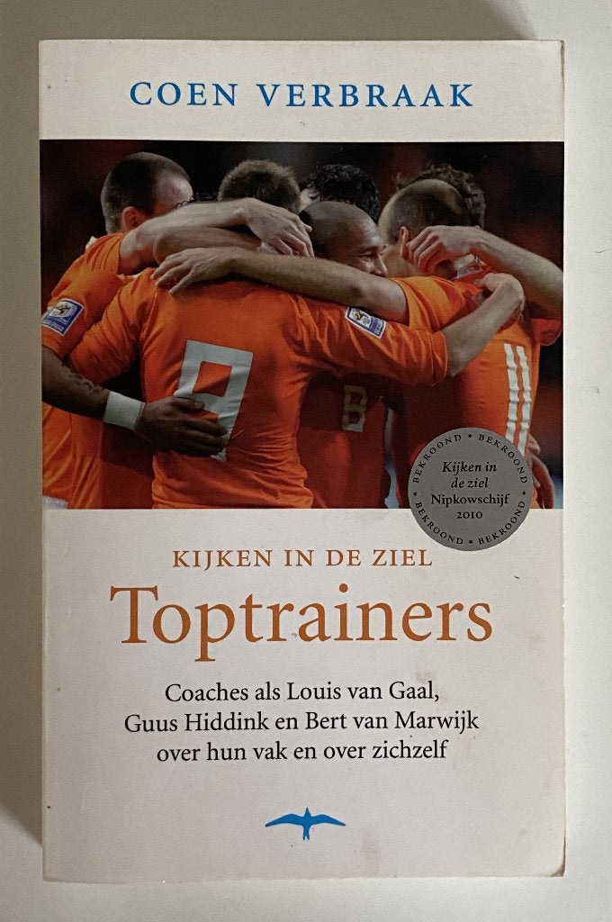 Toptrainers: Kijken in de Ziel -Gesigneerd Coen Verbraak, Coen Verbraak, Ophalen of Verzenden, Zo goed als nieuw, Balsport