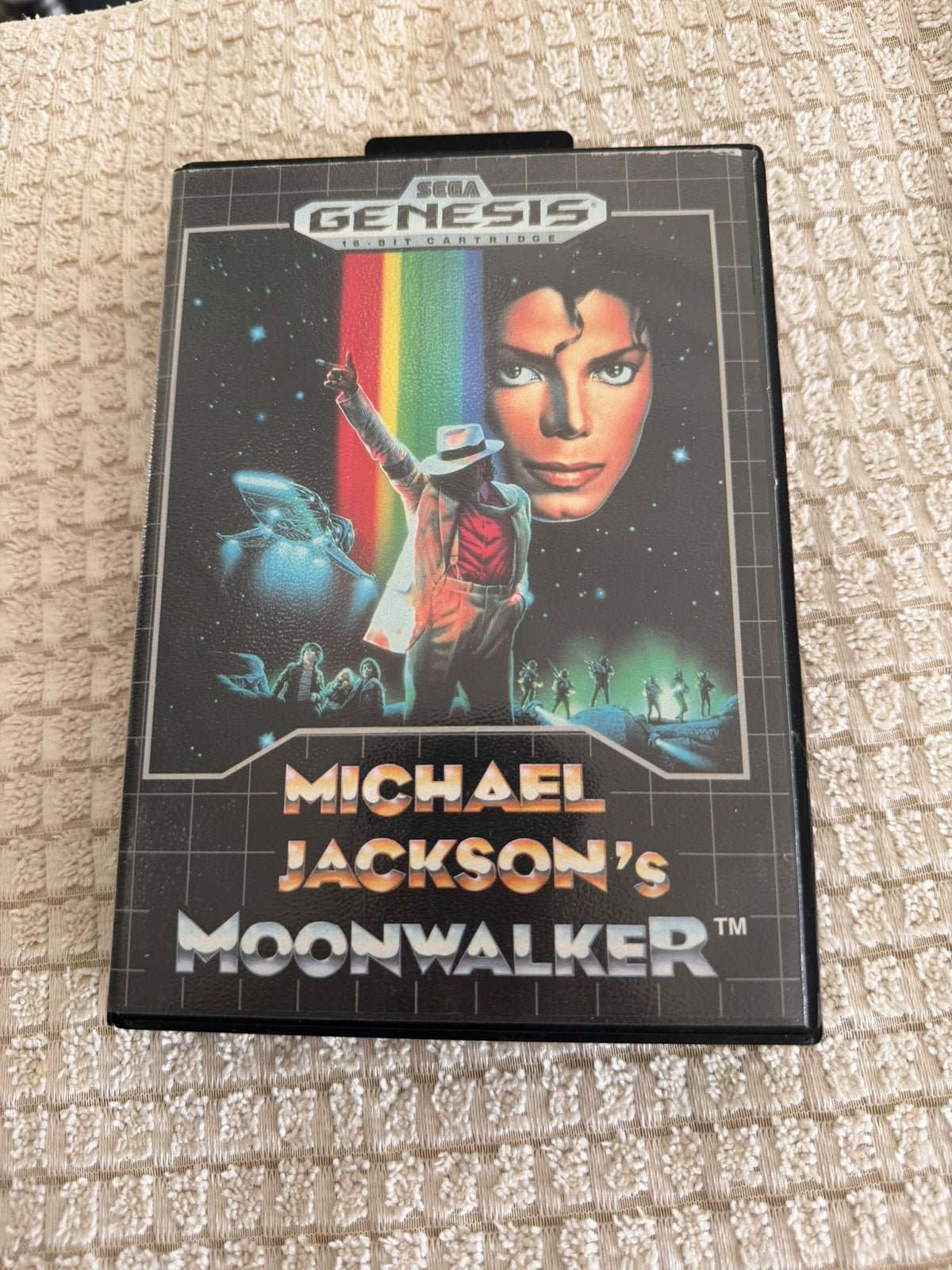 Michael Jackson’s Moonwalker Sega Genesis ongetest, Spelcomputers en Games, Muziek, 1 speler, Ophalen of Verzenden, Zo goed als nieuw