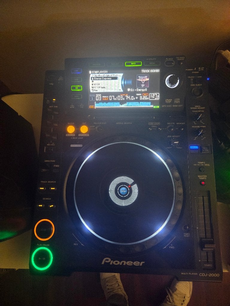 Pioneer CDJ2000, Ophalen of Verzenden, Gebruikt, Dj-set, Pioneer