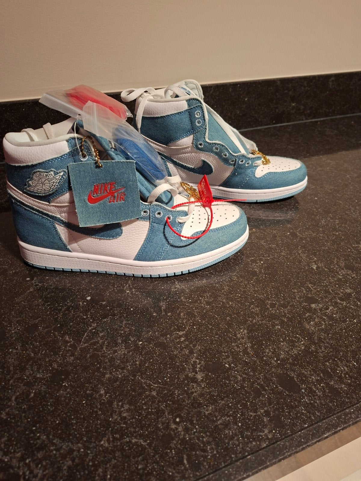 Nike Air Jordan 1 Retro High OG 'Denim' - Nieuw, Verzenden, Nieuw, Blauw, Sneakers of Gympen