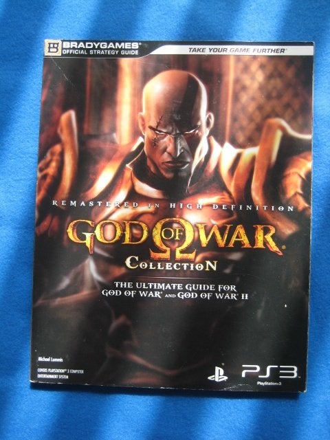 God of Wars collection strategy guide hintboek (PS3), Spelcomputers en Games, Games | Sony PlayStation 3, Zo goed als nieuw, Avontuur en Actie
