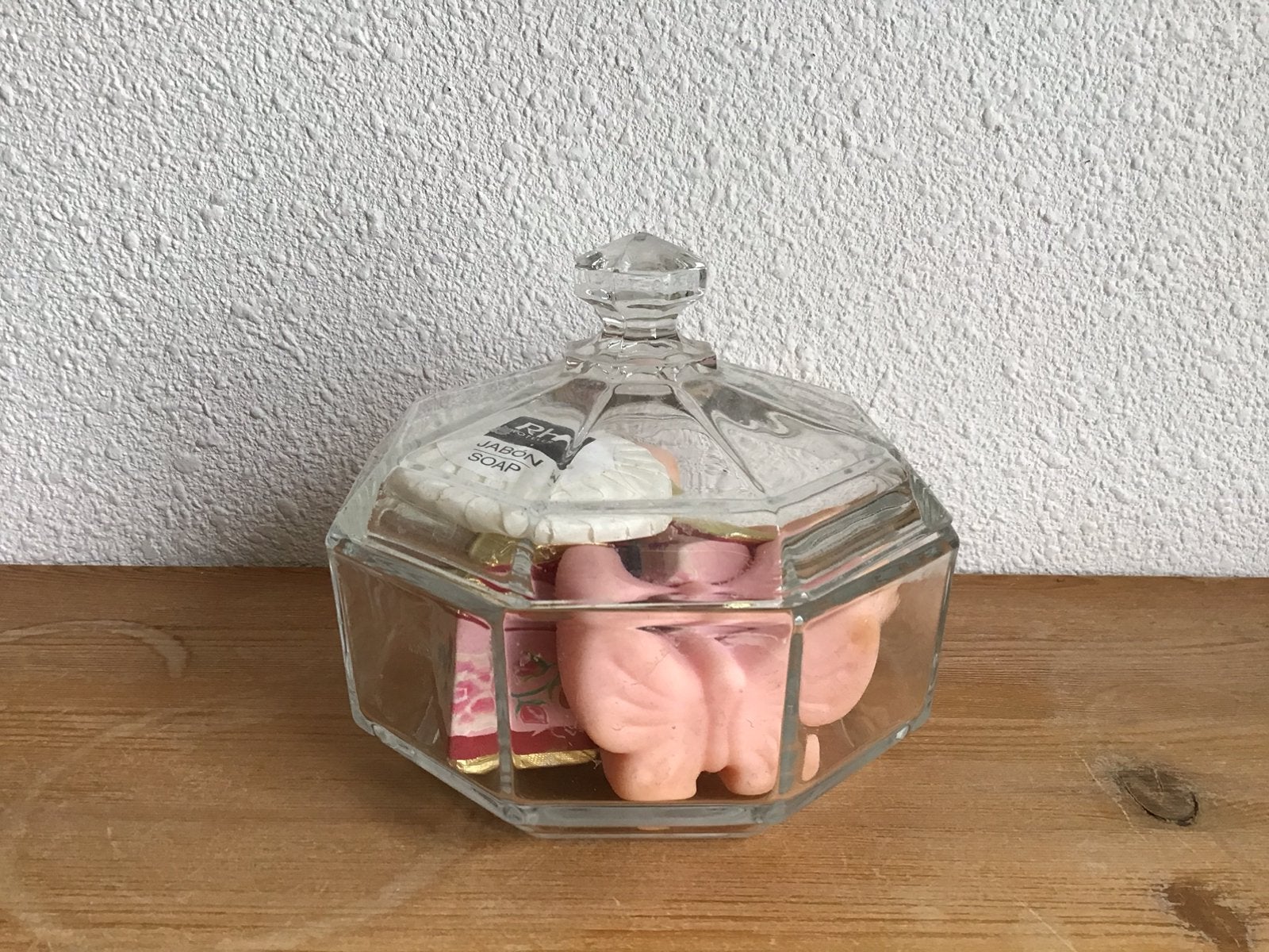 Luminarc octime bonbonnière achthoekig bonbon schaaltje, Ophalen of Verzenden