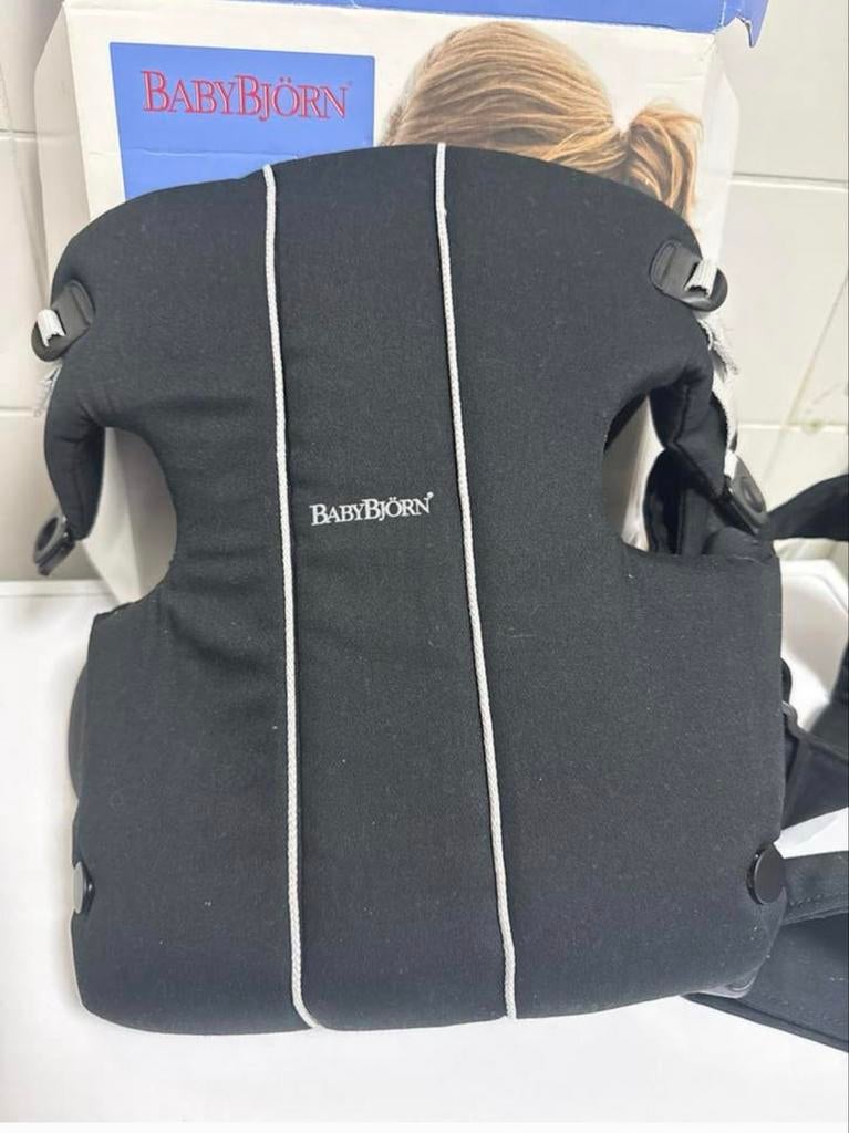 BabyBjörn Draagzak Original Zwart - Comfortabel & Veilig, Ophalen, Buik of Rug, Zo goed als nieuw, Baby Björn
