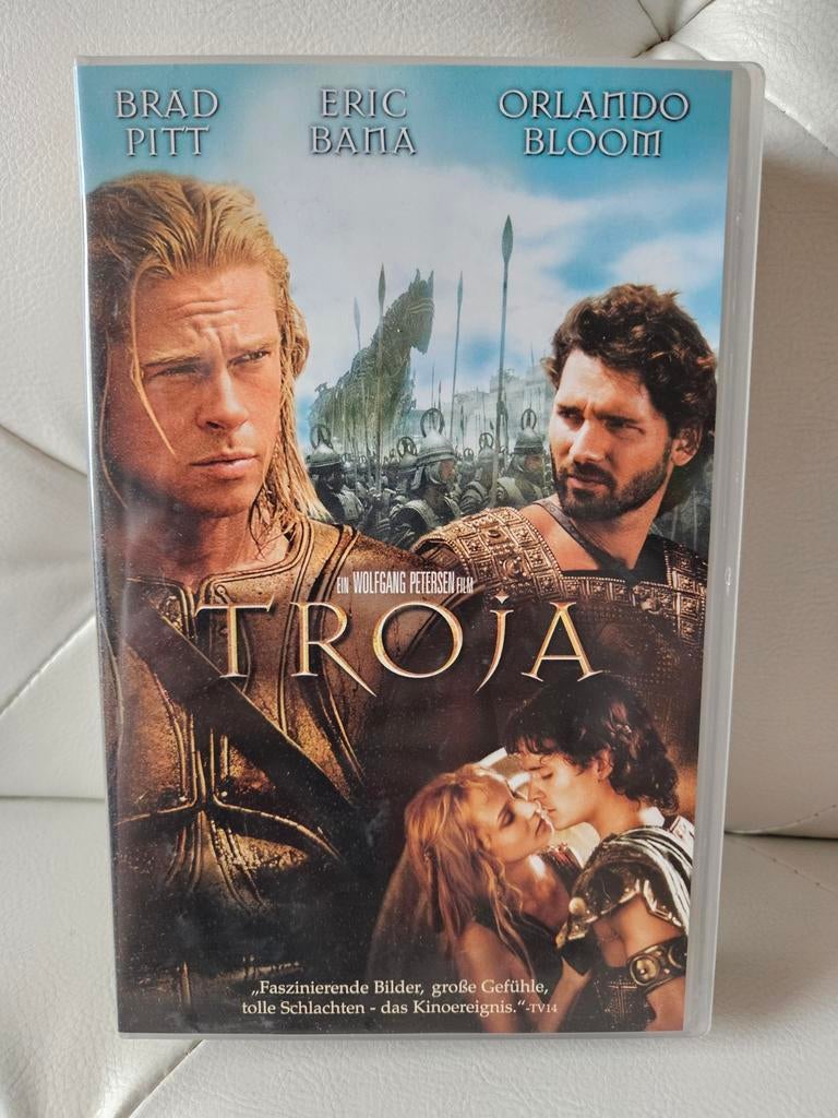 VHS Troy, Cd's en Dvd's, VHS | Film, Vanaf 16 jaar, Ophalen of Verzenden, Gebruikt, Actie en Avontuur