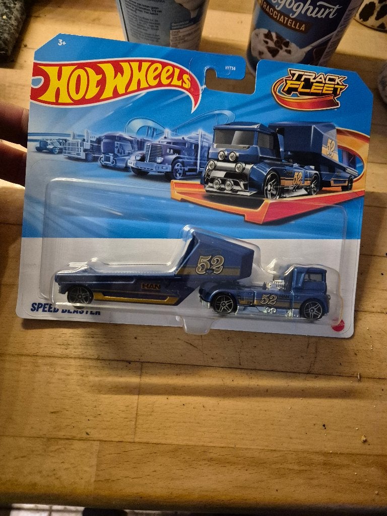 Hot Wheels Track Fleet speed blaster, Ophalen of Verzenden, Nieuw, Auto