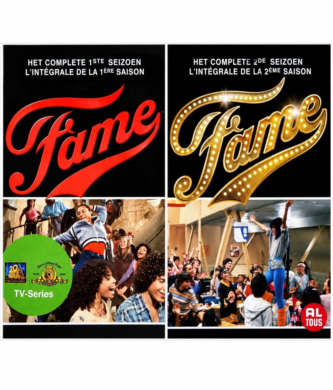 Fame - Het Complete 1e & 2e Seizoen (DVD), Cd's en Dvd's, Gebruikt, Alle leeftijden, Ophalen of Verzenden, Drama