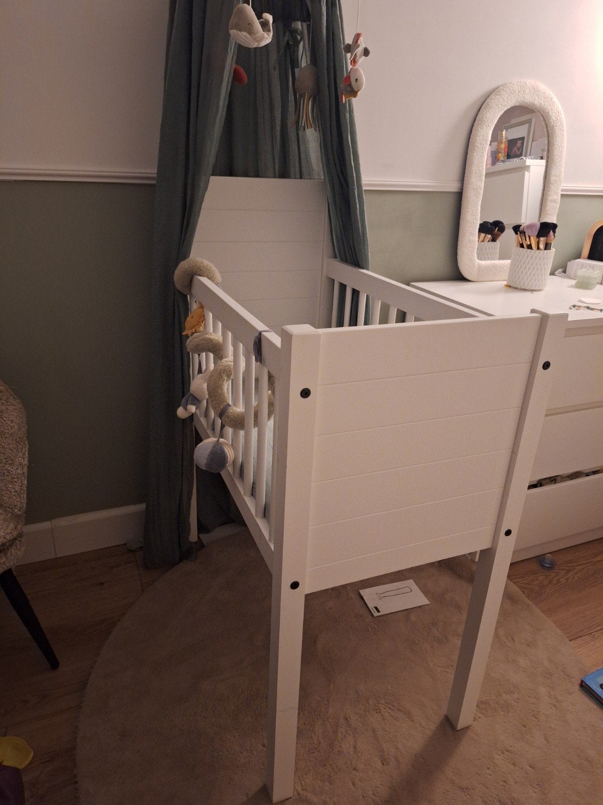 Babydump babybedje inc matras, Ophalen, Zo goed als nieuw, Ledikant