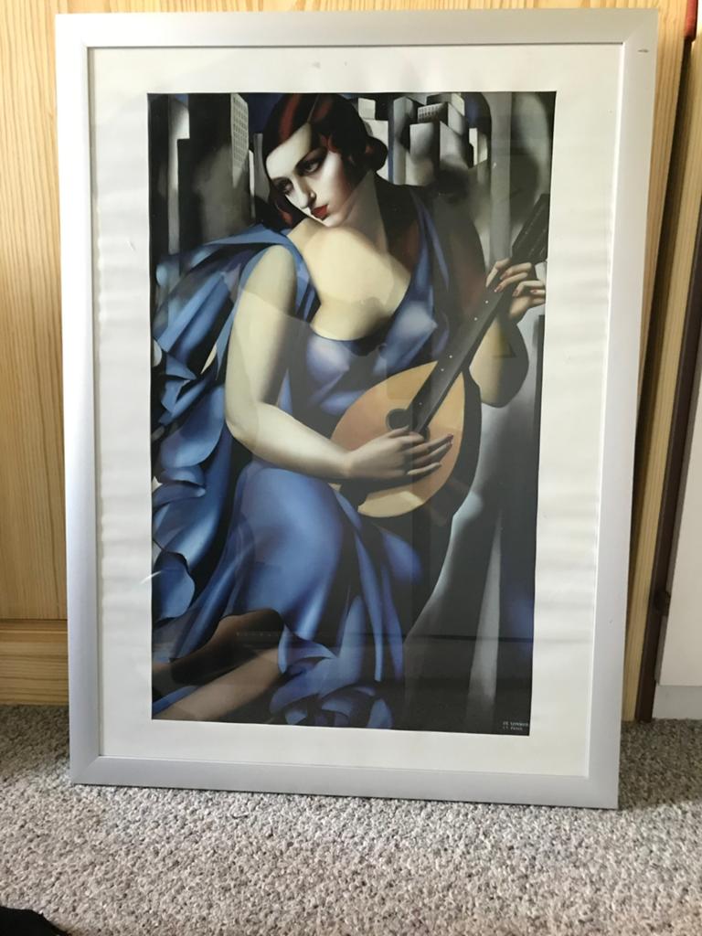 Lijst aluminium rand 3 cm hoogte 76 cm breedte 55 cm, Ophalen, Zo goed als nieuw