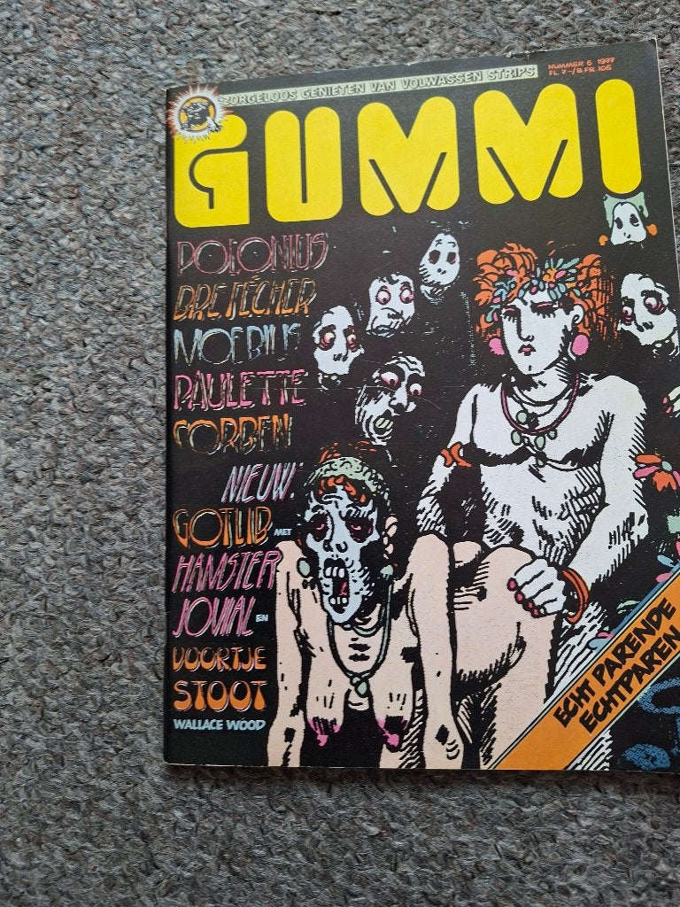 Gummi striptijdschrift/1977, Verzenden, 1960 tot 1980, Tijdschrift