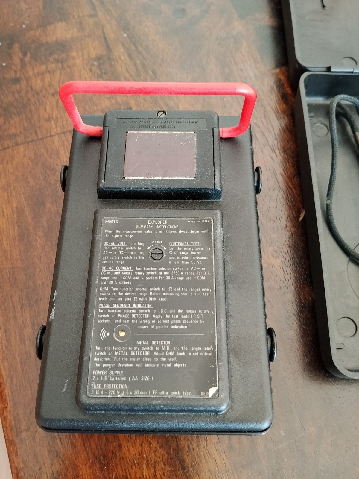 Multimeter Pantec, Verzenden, Gebruikt, Elektriciteit